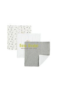 3 tovalloles petites col. lleo gris