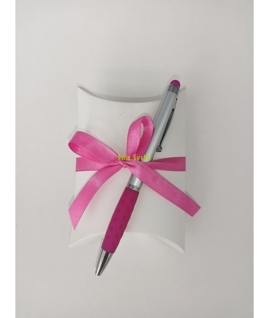 boli rosa + caixeta blanca