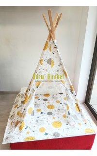 tipi amb catifa mod. space